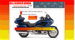 Desktop Screenshot of glodichhonda.com